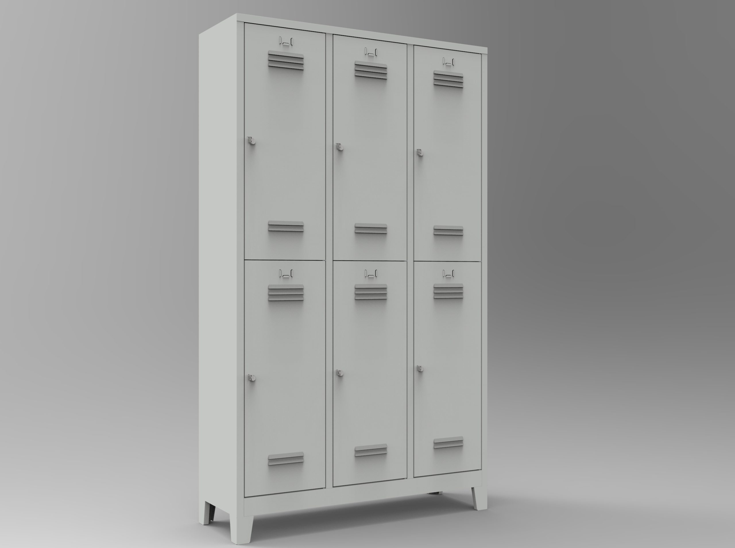 Altılı Soyunma Dolabı DT-15-3005