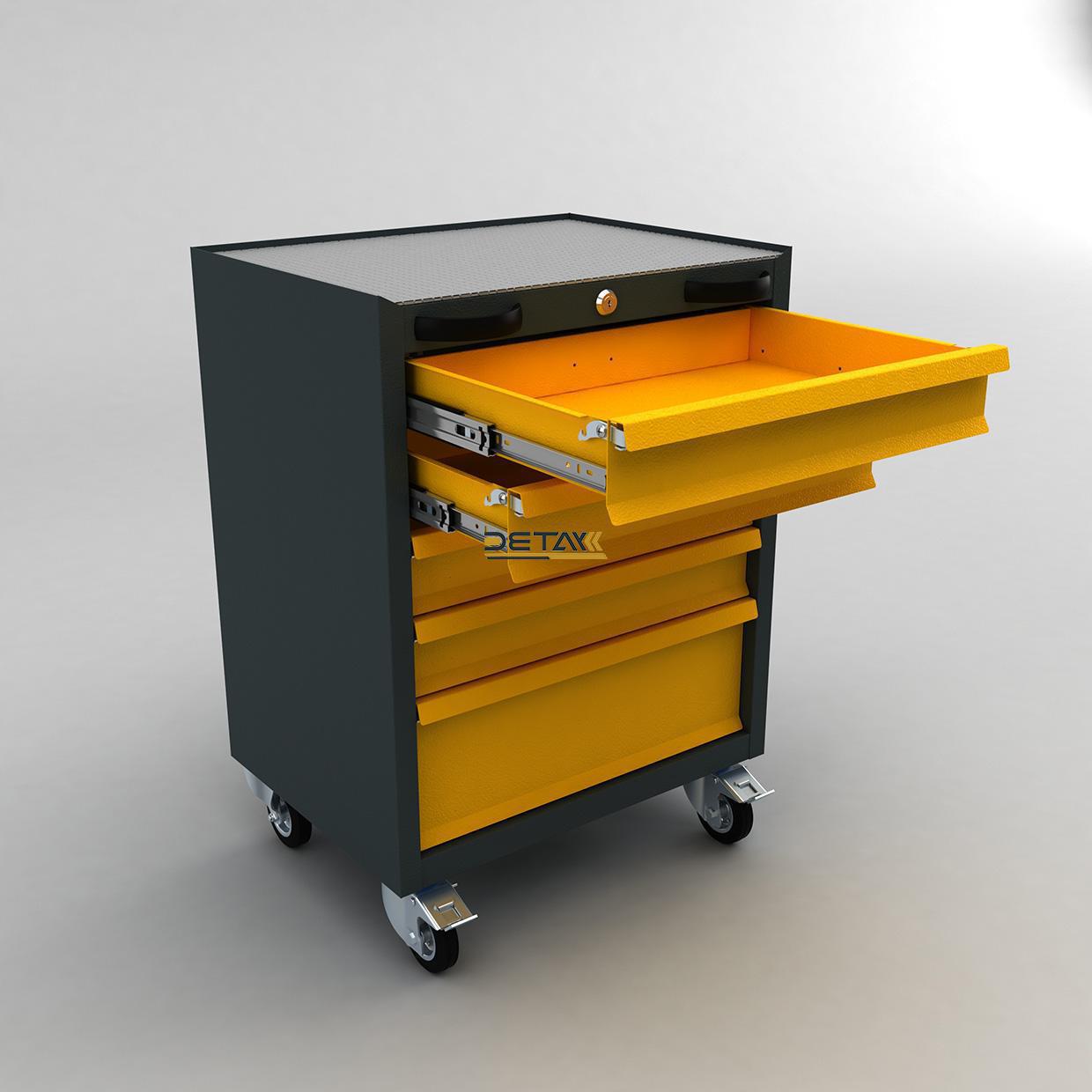 5 Drawer Tool Trolley DT-15-2001