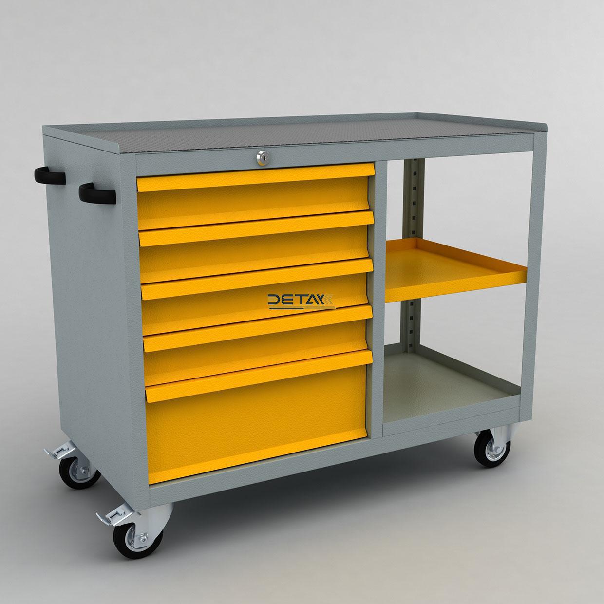 5 Drawer Tool Trolley DT-15-2002