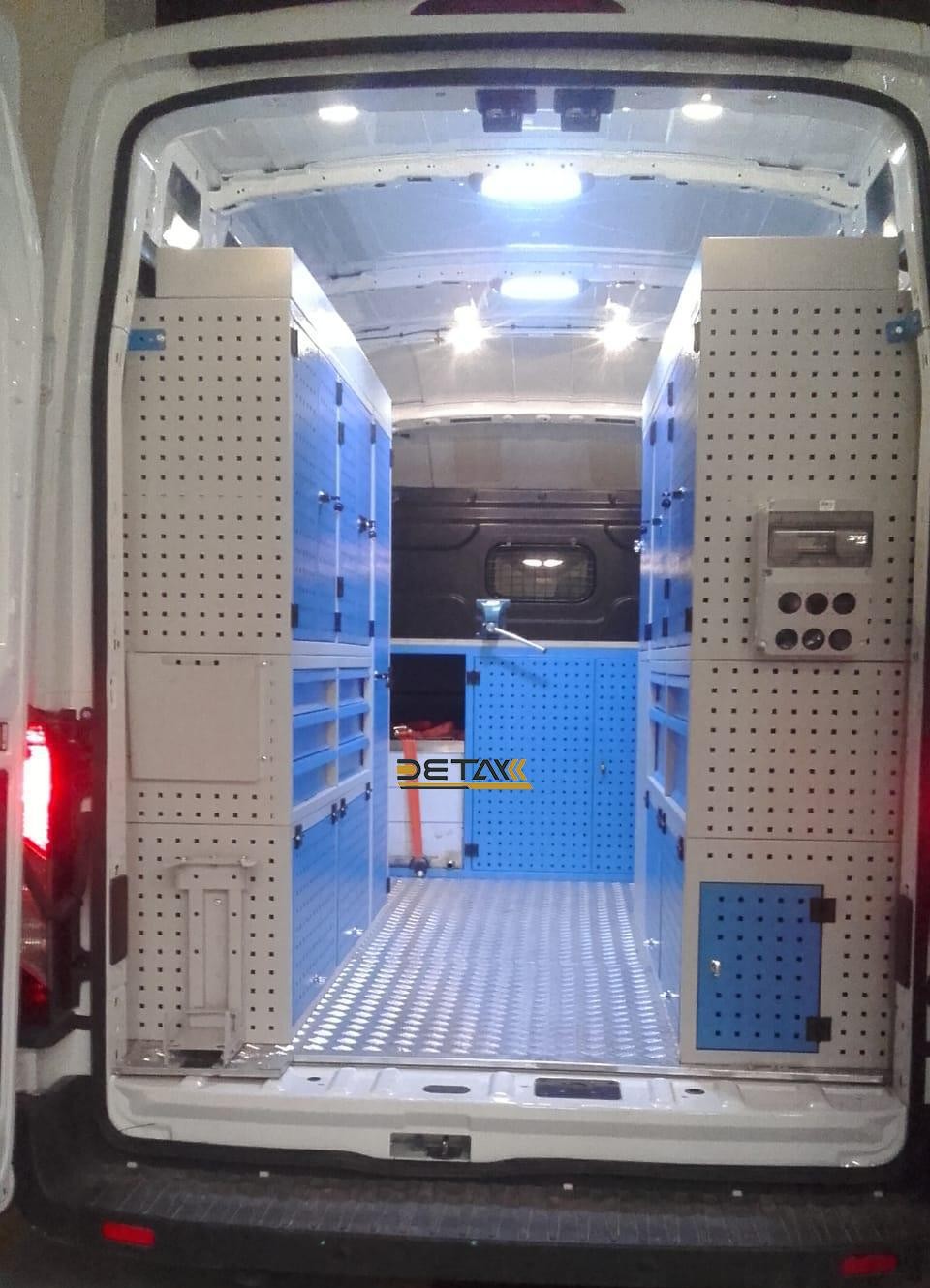 FORD TRANSIT INTERIOR CAB EQUIPMENTS