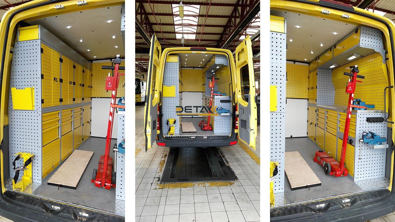 MERCEDES SPRINTER INTERIOR EQUIPMENT