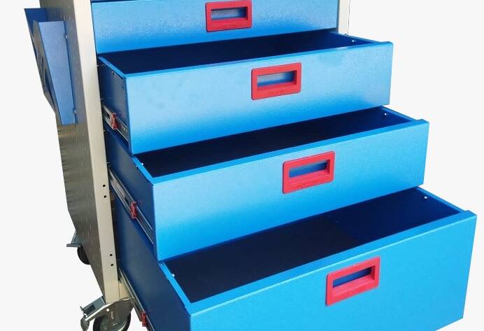 5 Çekmeceli Modüler Takım Arabası1