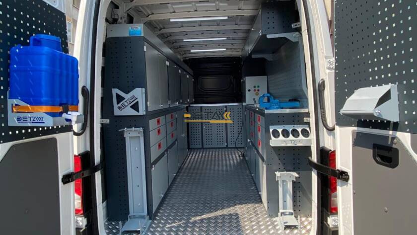 Volkswagen crafter Mobil servis aracı (6)