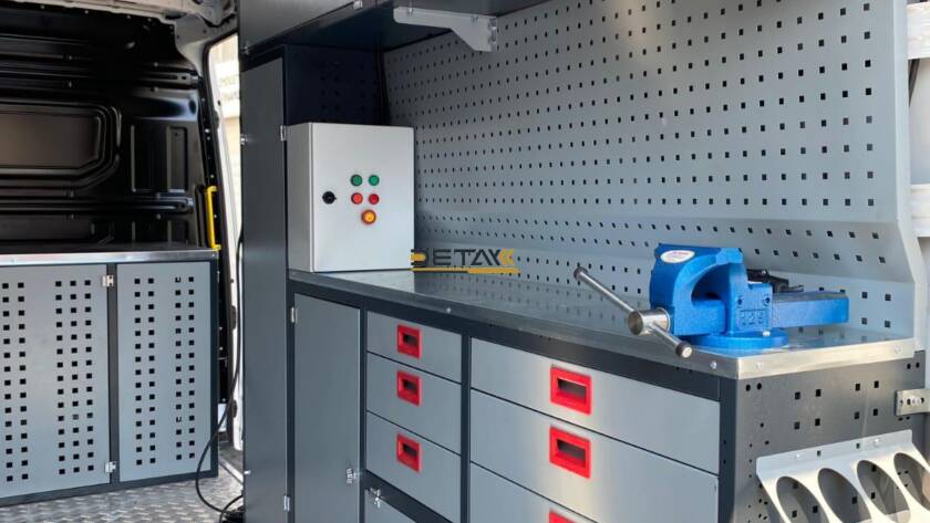 Volkswagen crafter Mobil servis aracı (7)