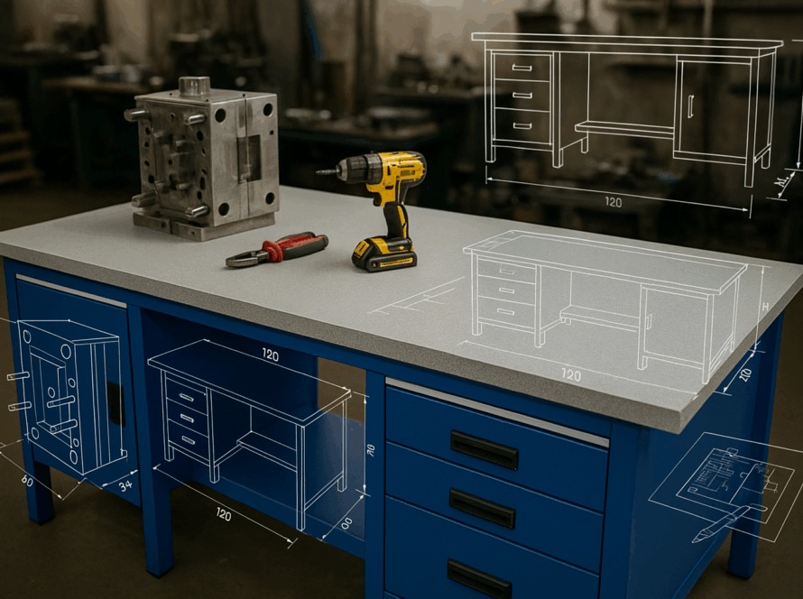 Kalıphaneler İçin Özel Çalışma Tezgahı Modelleri ve Avantajları