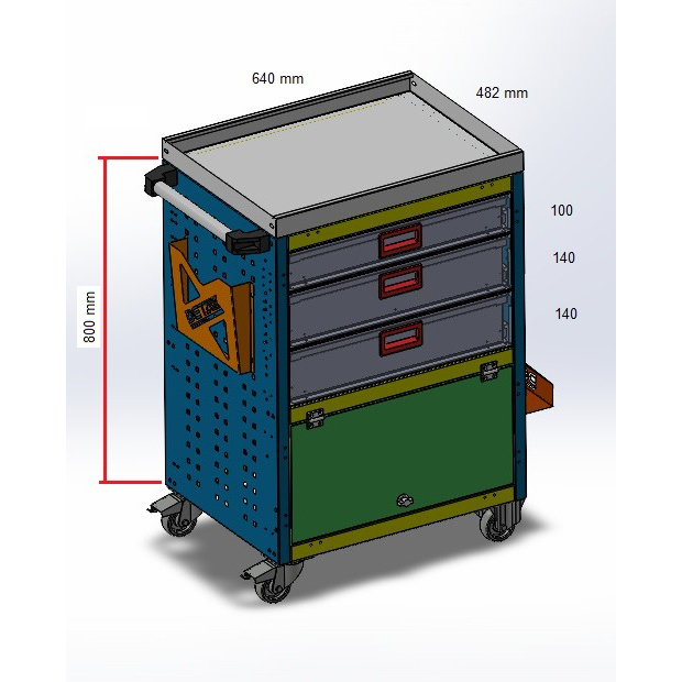3 Cekmeceli Moduler Takim Arabasi4