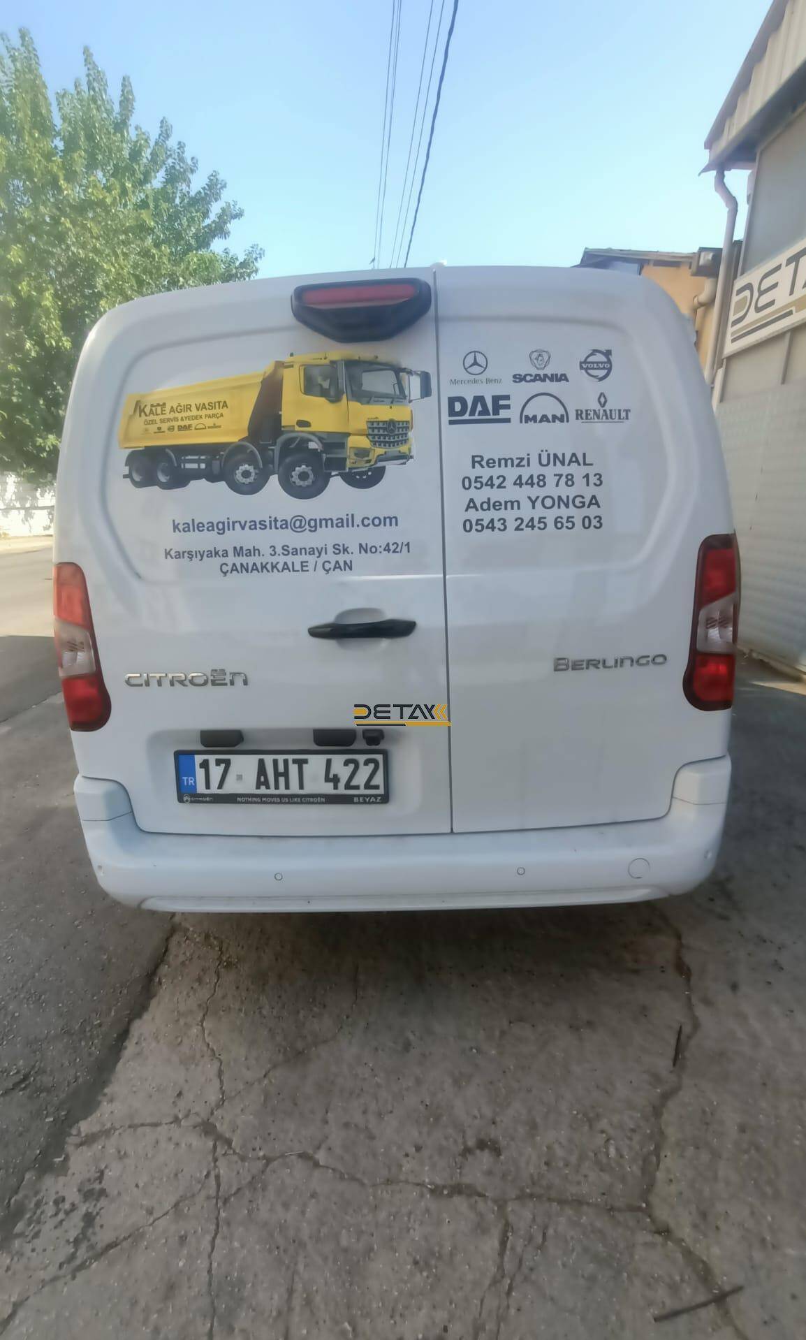 Citroen Berlingo Mobil servis araci 4