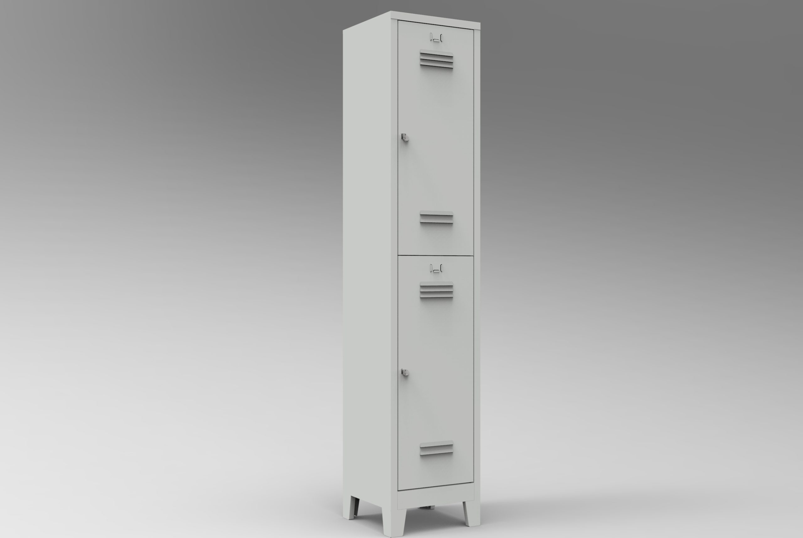 Full-Height Two-Compartment Locker DT-15-3008