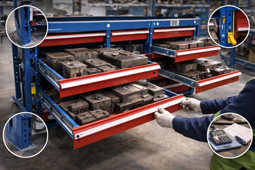 Çekmeceli Kalıp Rafı Seçerken Dikkat Edilmesi Gereken 10 Kritik Nokta