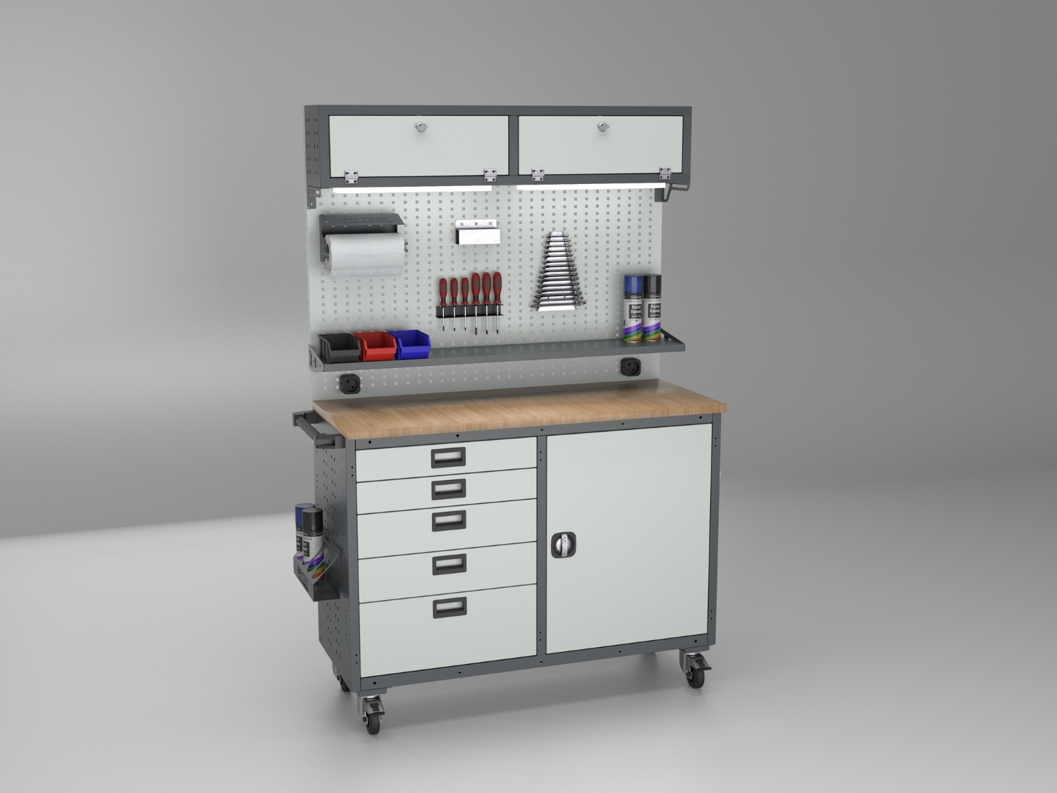 DT-15-6002 Modular Workbench-Type Tool Trolley