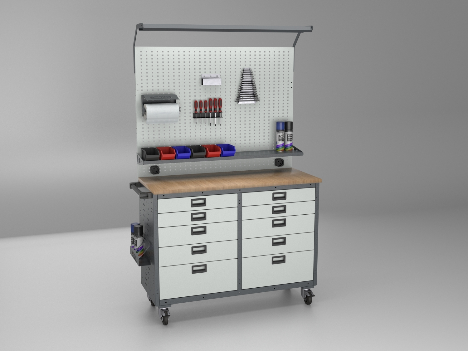 DT-15-6005 Modular Workbench-Type Tool Trolley