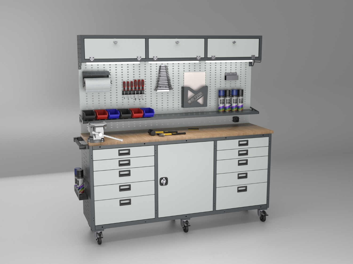 DT-15-6010 Modular Workbench-Type Tool Trolley