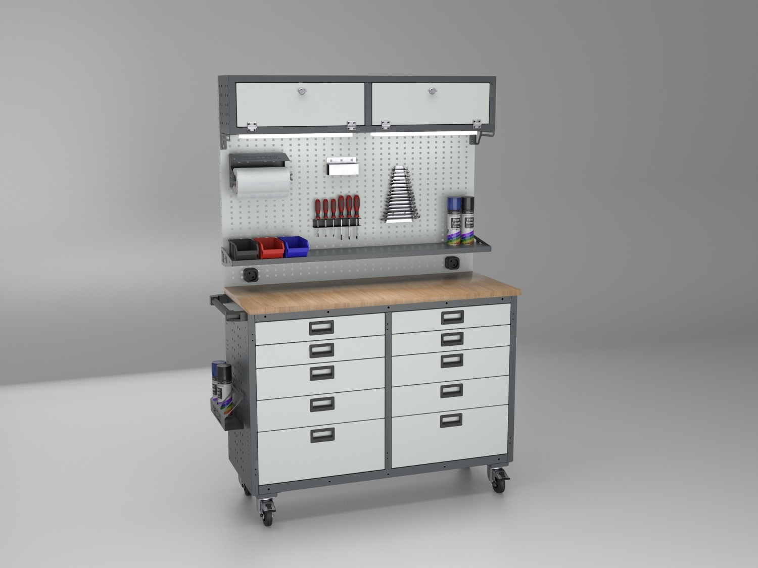 DT-15-6003 Modular Workbench-Type Tool Trolley