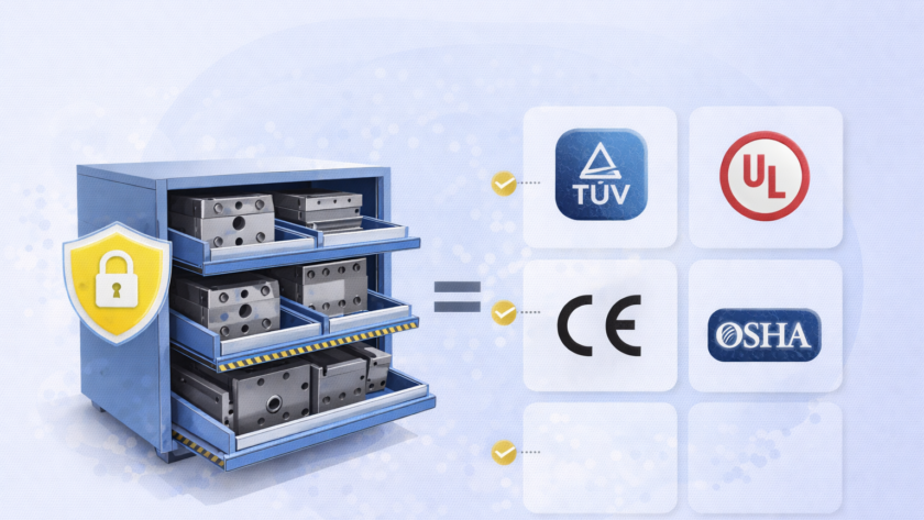 Çekmeceli Raflarda Güvenlik Standartları Hangi Sertifikalar Gerekli