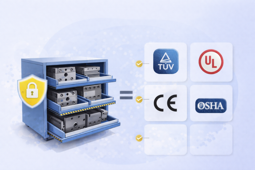 Çekmeceli Raflarda Güvenlik Standartları Hangi Sertifikalar Gerekli