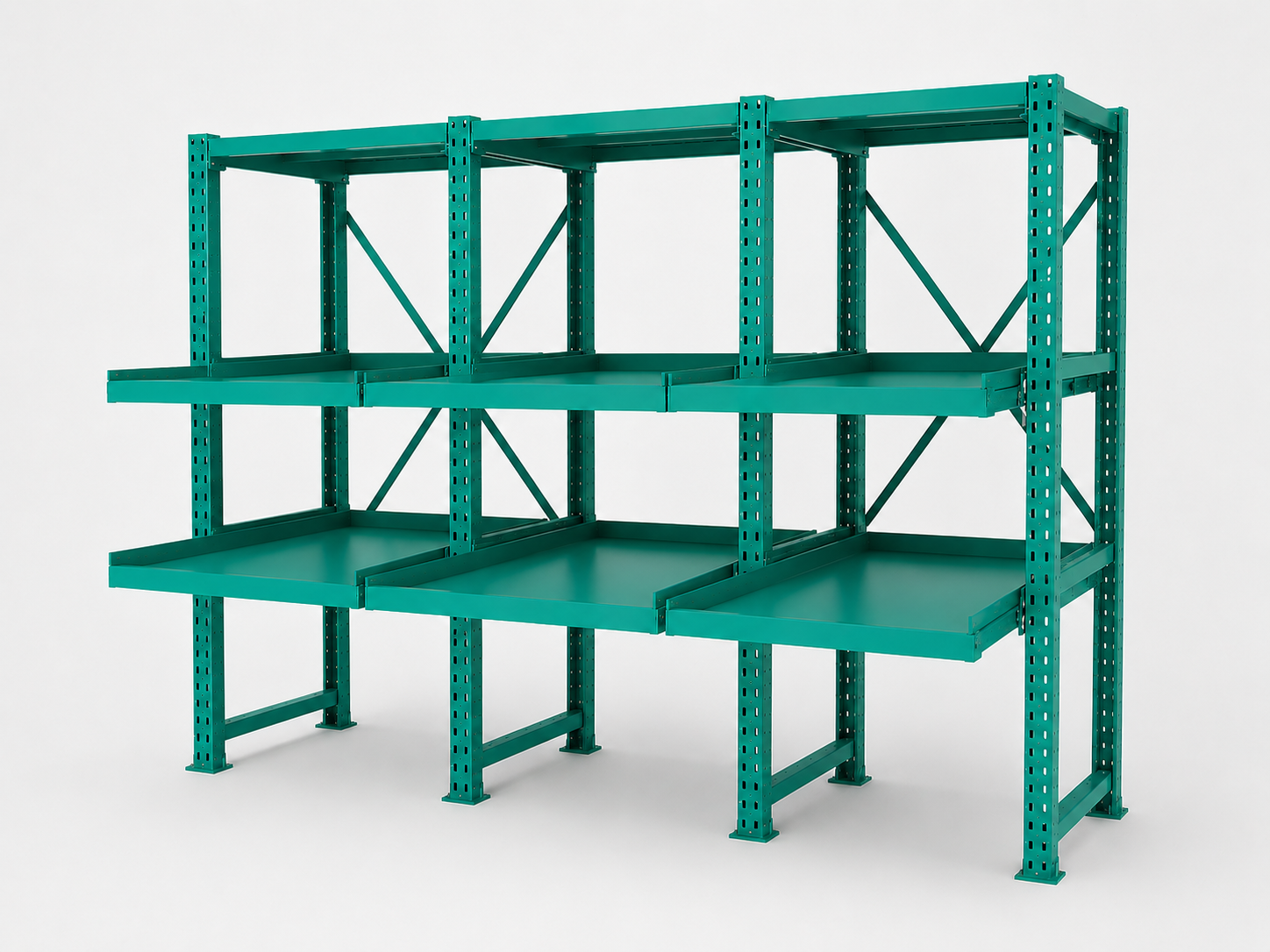 Sixty-Five Percent Extension Drawer Mold Rack – 3